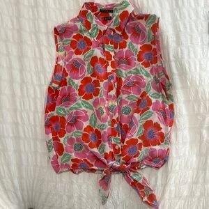 Theory floral top